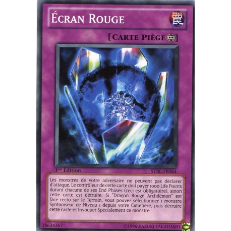 Ecran Rouge (C) [STBL]