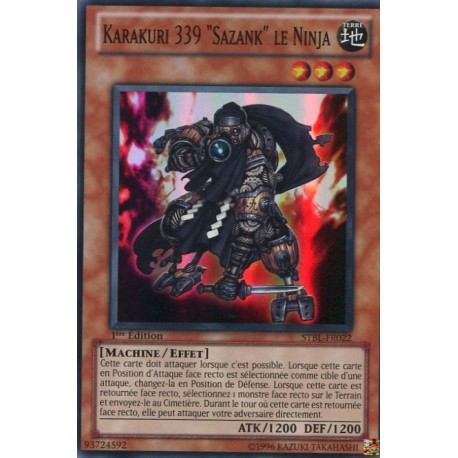 Karakuri 339 "Sazank" Le Ninja (SR) [STBL]