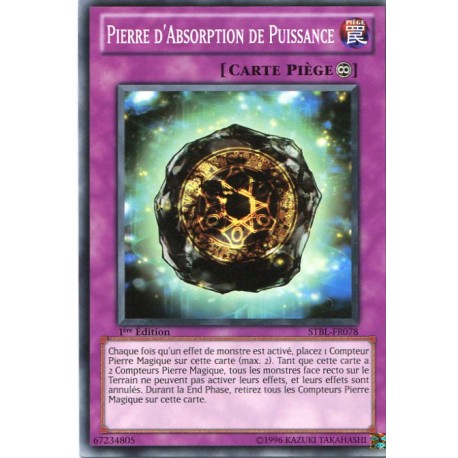 Pierre D'Absorption De Puissance (C) [STBL]