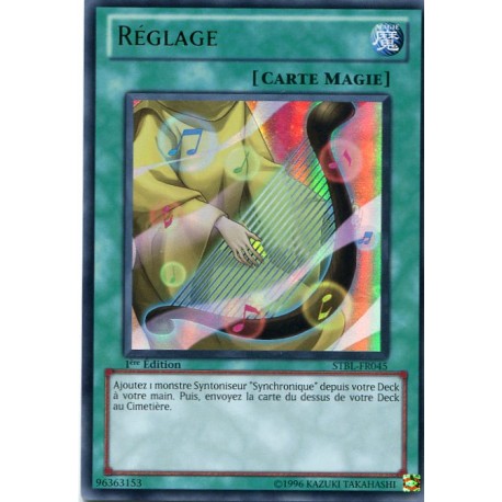 Réglage (UR) [STBL]