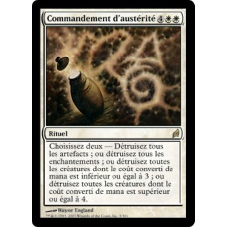 (Foil) Blanche - Commandement d'austérité (R) [LRW]