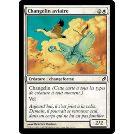 (Foil) Blanche - Changelin aviaire (C) [LRW]
