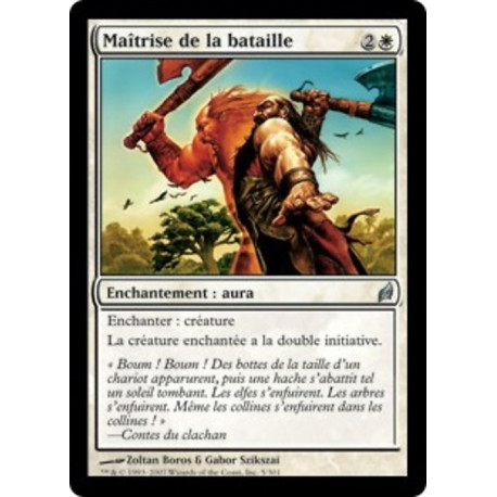 (Foil) Blanche - Maîtrise de la bataille (U) [LRW]