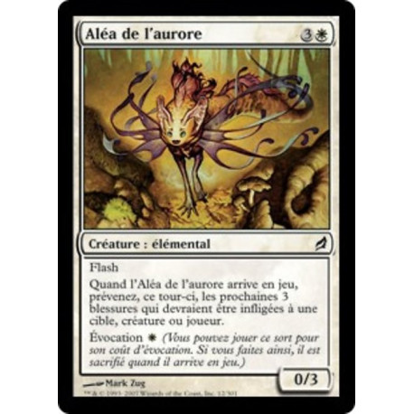 (Foil) Blanche - Aléa de l'aurore (C) [LRW]