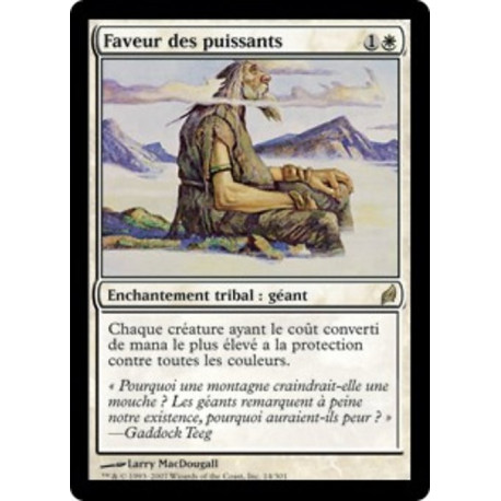 (Foil) Blanche - Faveur des puissants (R) [LRW]