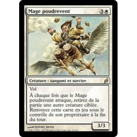 (Foil) Blanche - Mage poudrevent (R) [LRW]
