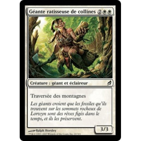 (Foil) Blanche - Géante ratisseuse de collines (C) [LRW]