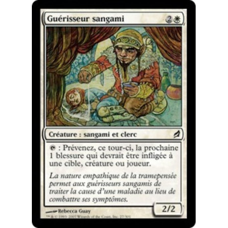 (Foil) Blanche - Guérisseur sangami (C) [LRW]