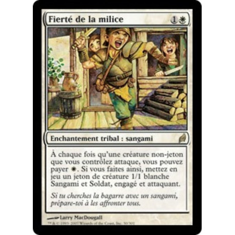 (Foil) Blanche - Fierté de la milice (R) [LRW]