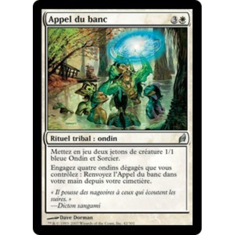 (Foil) Blanche - Appel du banc (U) [LRW]