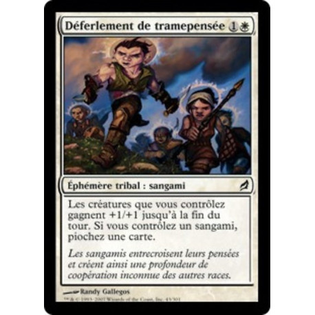 (Foil) Blanche - Déferlement de tramepensée (C) [LRW]