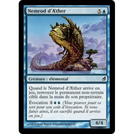 (Foil) Bleue - Nemrod d'Æther (C) [LRW]