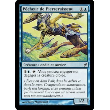 (Foil) Bleue - Pêcheur de Pierreruisseau (C) [LRW]