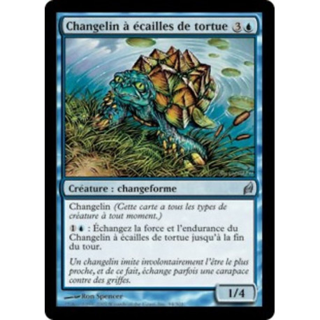(Foil) Bleue - Changelin à écailles de tortue (U) [LRW]