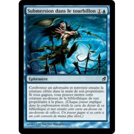 (Foil) Bleue - Submersion dans le tourbillon (C) [LRW]