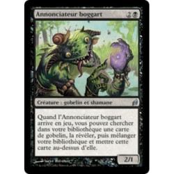 (Foil) Noire - Annonciateur boggart (U) [LRW]