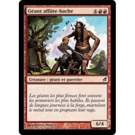 (Foil) Rouge - Géant affûte-hache (C) [LRW]