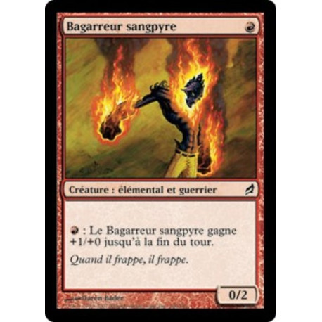 (Foil) Rouge - Bagarreur sangpyre (C) [LRW]