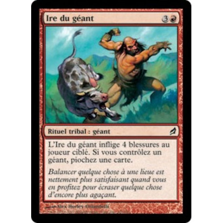 (Foil) Rouge - Ire du géant (C) [LRW]