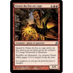 (Foil) Rouge - Géant du feu en cage (U) [LRW]