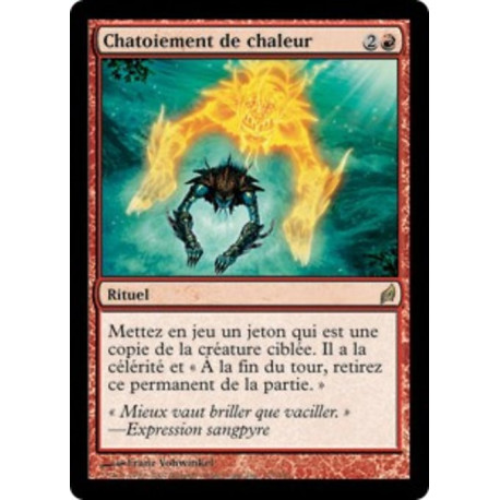 (Foil) Rouge - Chatoiement de chaleur (R) [LRW]