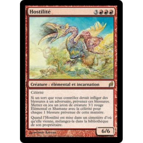 (Foil) Rouge - Hostilité (R) [LRW]