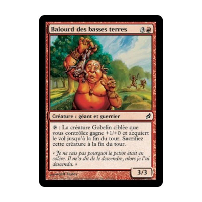 Magic The Gathering - Balourd des basses terres (FOIL) [LRW]