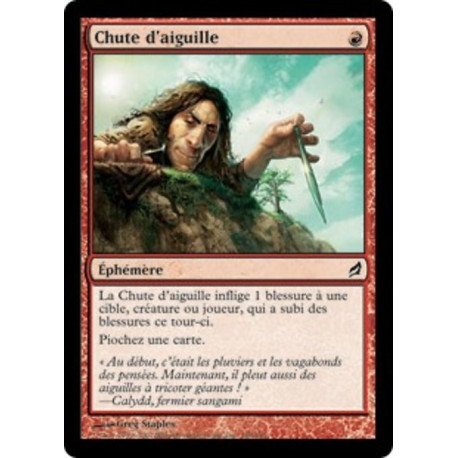 (Foil) Rouge - Chute d'aiguille (C) [LRW]