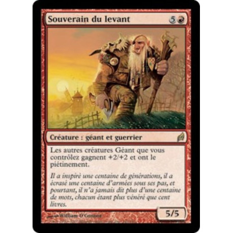 (Foil) Rouge - Souverain du levant (R) [LRW]