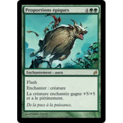 (Foil) Verte - Proportions épiques (R) [LRW]