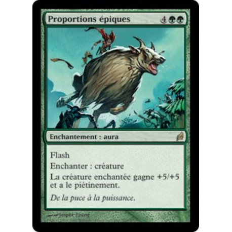 (Foil) Verte - Proportions épiques (R) [LRW]