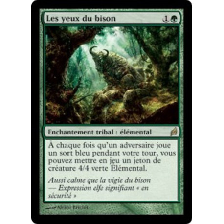 (Foil) Verte - Les yeux du bison (R) [LRW]