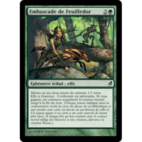 (Foil) Verte - Embuscade de Feuilledor (C) [LRW]
