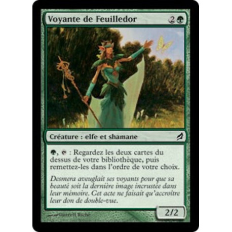(Foil) Verte - Voyante de Feuilledor (C) [LRW]