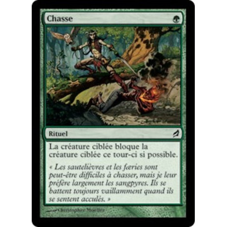 (Foil) Verte - Chasse (C) [LRW]