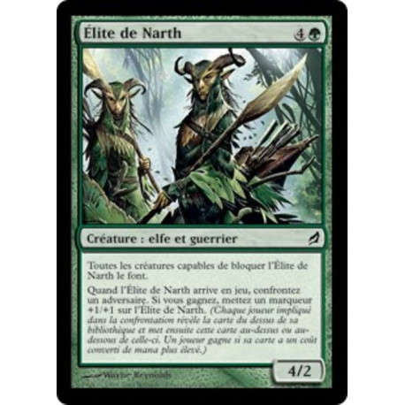 (Foil) Verte - Élite de Narth (C) [LRW]