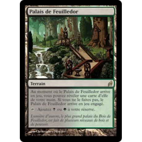 (Foil) Terrain - Palais de Feuilledor (R) [LRW]