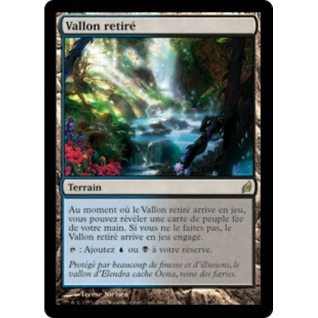 (Foil) Terrain - Vallon retiré (R) [LRW]