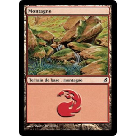 (Foil) Terrain - Montagne (V3) (L) [LRW]