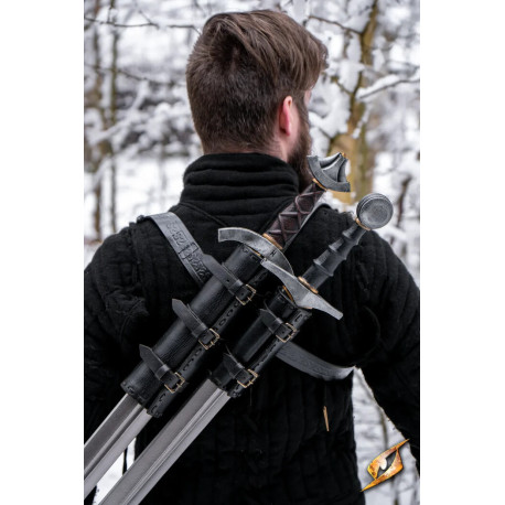 Porte-épées dorsal double (Double Back Hanger) – Epic Armoury