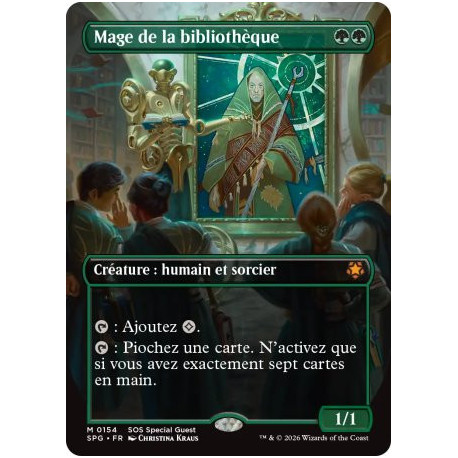 Verte - Mage de la bibliothèque (M) [SPG]