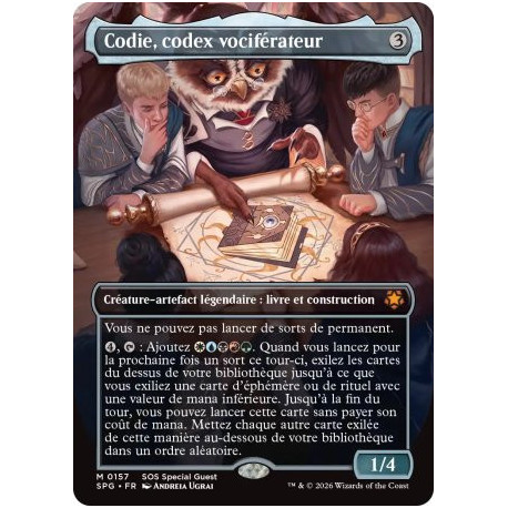 Incolore - Codie, codex vociférateur (M) [SPG]