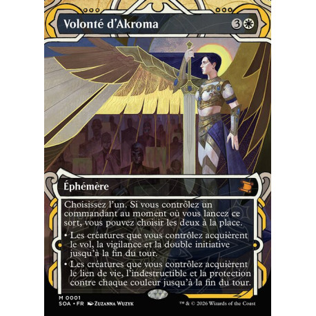 (Foil) Blanche - Volonté d'Akroma (M) [SOA]