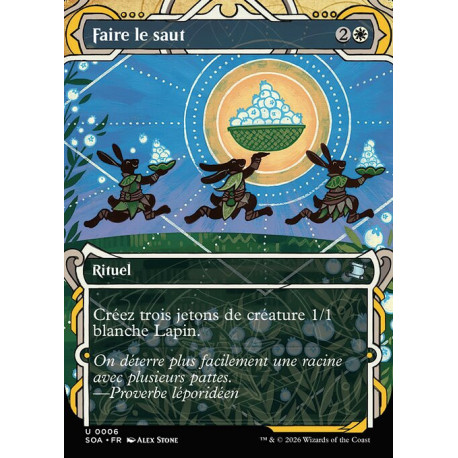 (Foil) Blanche - Faire le saut (U) [SOA]