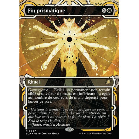 (Foil) Blanche - Fin prismatique (R) [SOA]