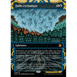 (Foil) Bleue - Faille cyclonique (M) [SOA]