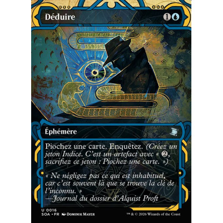 (Foil) Bleue - Déduire (U) [SOA]