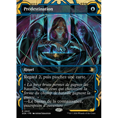 (Foil) Bleue - Prédestination (R) [SOA]