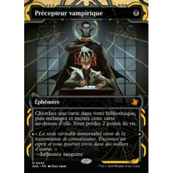 (Foil) Noire - Précepteur vampirique (M) [SOA]