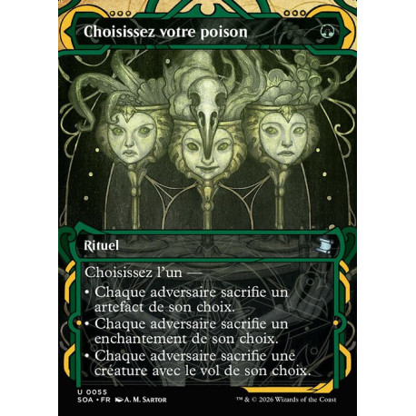 (Foil) Verte - Choisissez votre poison (U) [SOA]